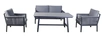 "Сан Ремо" комплект садовый для лаунж-зоны серый