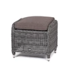 "Таррагона" пуф плетеный, цвет графит