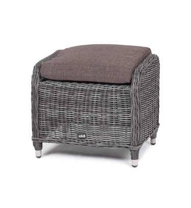 "Таррагона" пуф плетеный, цвет графит