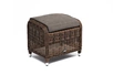 "Таррагона" пуф плетеный, цвет коричневый