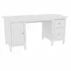 Стол письменный "Кантри" 12 (белый лак)