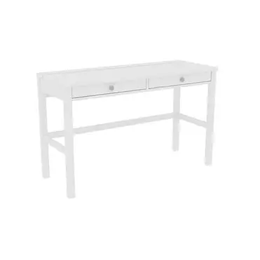 Стол письменный "Кантри" 02 (белый лак)