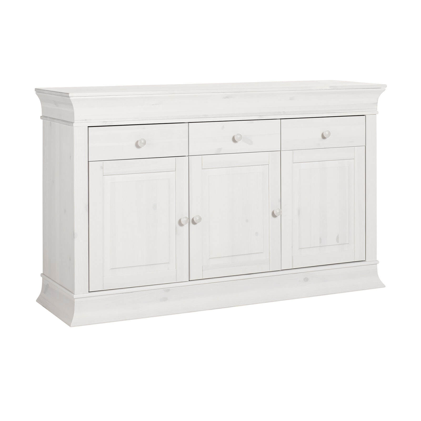 Буфет "Бостон" (белый воск)