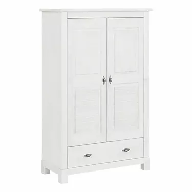 Шкаф белый "Рауна" 21 (белый воск УКВ)