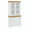 Буфет "Ольса" 220/204 (белый лак/антик 24)