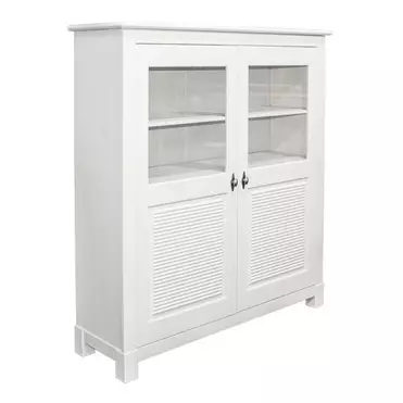 Шкаф для посуды "Рауна" 20 (белый воск УКВ)