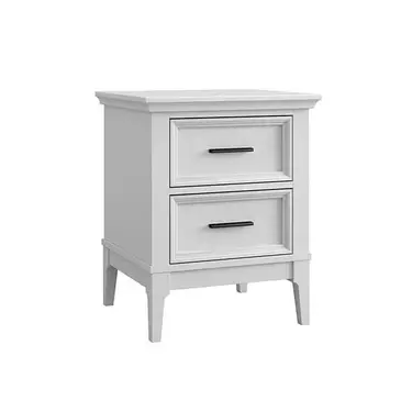 Тумба прикроватная «Квадро-С» 02 (белый лак)