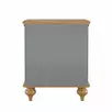 Тумба прикроватная "Рандеву" 01 сосна серый 7042/антик 24