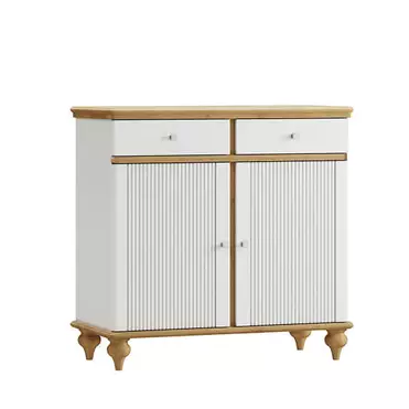 Комод "Рандеву" 22 (белый лак-антик 24)