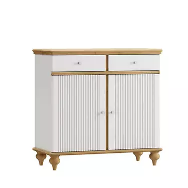 Комод "Рандеву" 22 (белый лак-антик 24)