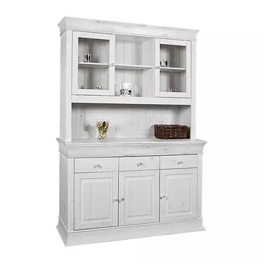 Буфет "Бостон" (белый воск)