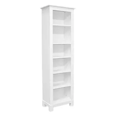 Шкаф для книг "Рауна" 00 (белый воск УКВ)