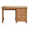 Стол письменный 4 ящика "Рауна" 04 1-тумбовый (бейц/масло)