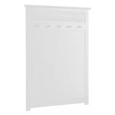   Вешалка деревянная "Рауна" 135 (белый воск УКВ)  