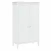Шкаф для одежды "Ольса" 02 (белый лак)
