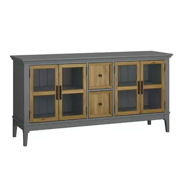 Тумба ТВ "Квадро-С" 42 (серый 7042-антик 24)