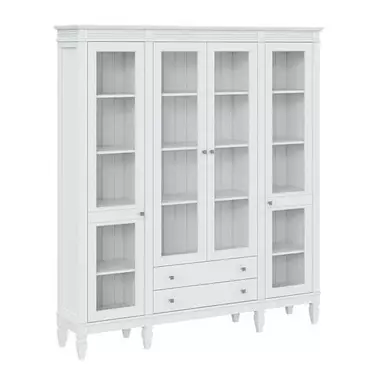 Стеллаж массив сосны "Ольса" 422/002 из массива сосны, 181,5x202x38 см