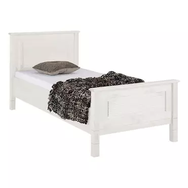 Кровать "Рауна" 090x200 (белый воск УКВ)