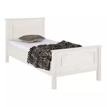 Кровать "Рауна" 090x200 (белый воск УКВ)