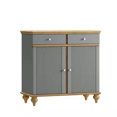 Комод "Рандеву" 22 (серый 7042-антик 24)