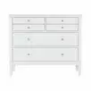 Комод 6 ящиков "Ольса" 042 (белый лак)