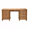 Стол письменный "Рауна" 08 2-х тумбовый (бейц/масло)