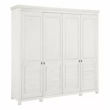 Шкаф для одежды "Рауна" 40 (белый воск УКВ)