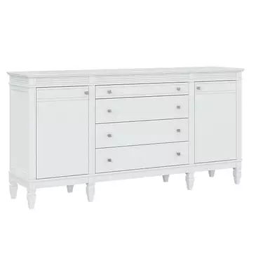 Комод с 4 ящиками сосна Ольса 424