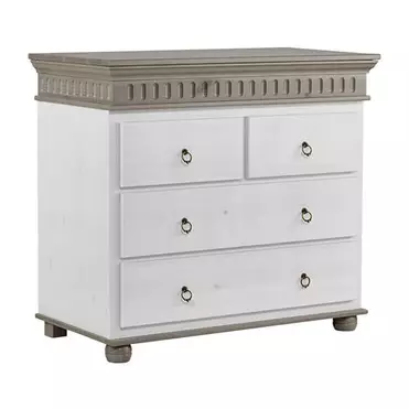 Комод с 4 ящиками Хельсинки 22 (серый)