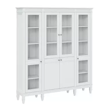 Стеллаж "Ольса" 422/200 (белый лак)