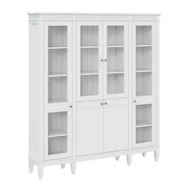 Стеллаж "Ольса" 422/200 (белый лак)