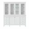 Буфет 4 ящика "Ольса" 440/428 (белый лак)