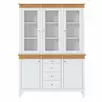 Буфет "Ольса" 330/324 (белый лак/антик 24)