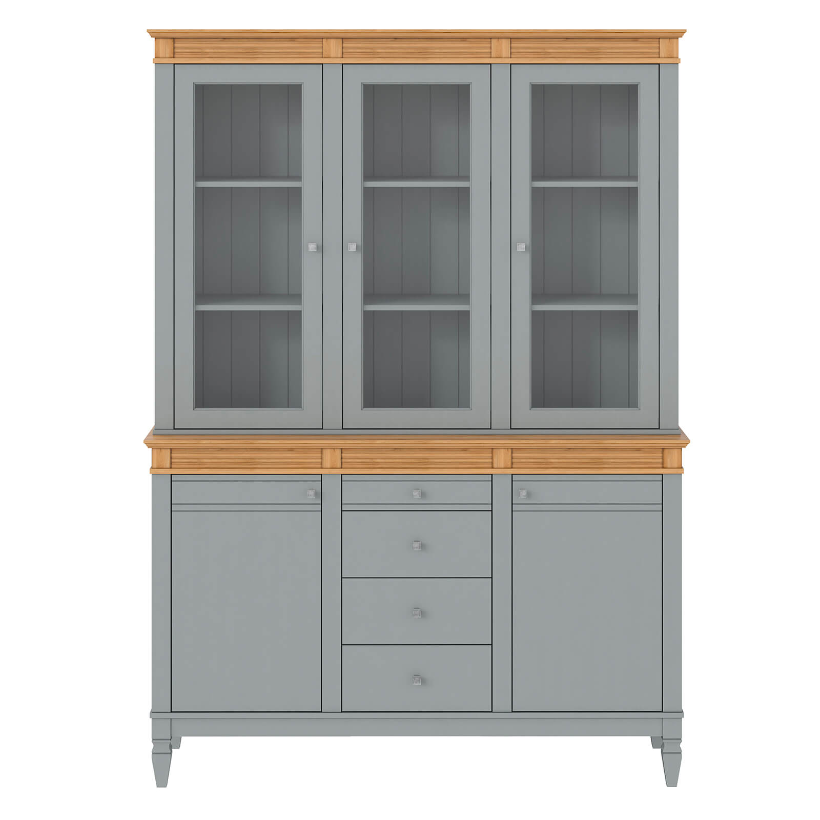 Буфет Ольса 330/324 (серый 7042/антик 24))