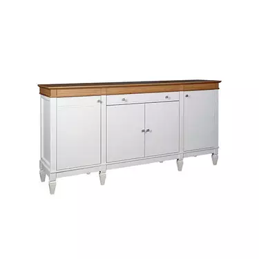 Комод Ольса 441 (белый лак/антик 24)