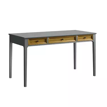 Стол письменный "Квадро-С" 03 (серый 7042-антик 24)