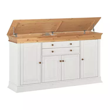 Комод "Бостон" 4+2 с откидной крышкой (антик)