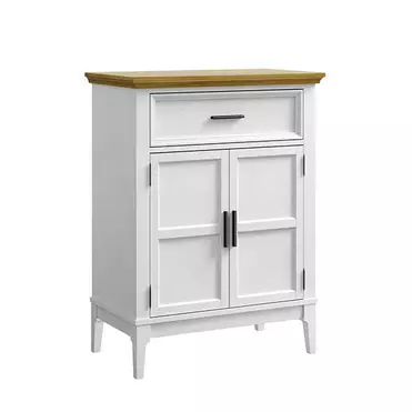 Тумба «Квадро-С» 21 (белый лак-антик 24)