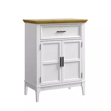 Тумба «Квадро-С» 21 (белый лак-антик 24)