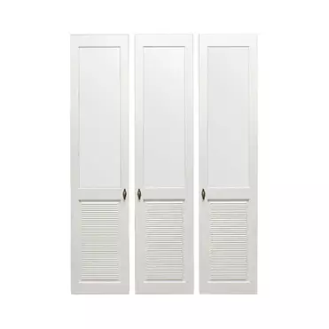 Комплект дверей к стеллажу "Рауна" 30 (белый воск УКВ)