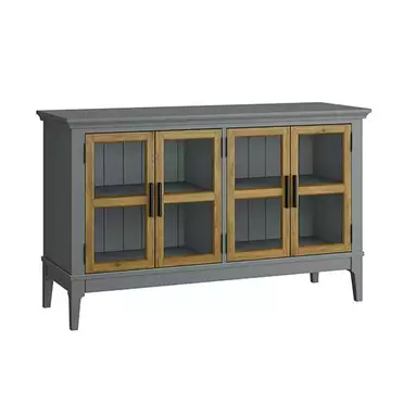 Тумба ТВ "Квадро-С" 40 (серый 7042-антик 24)