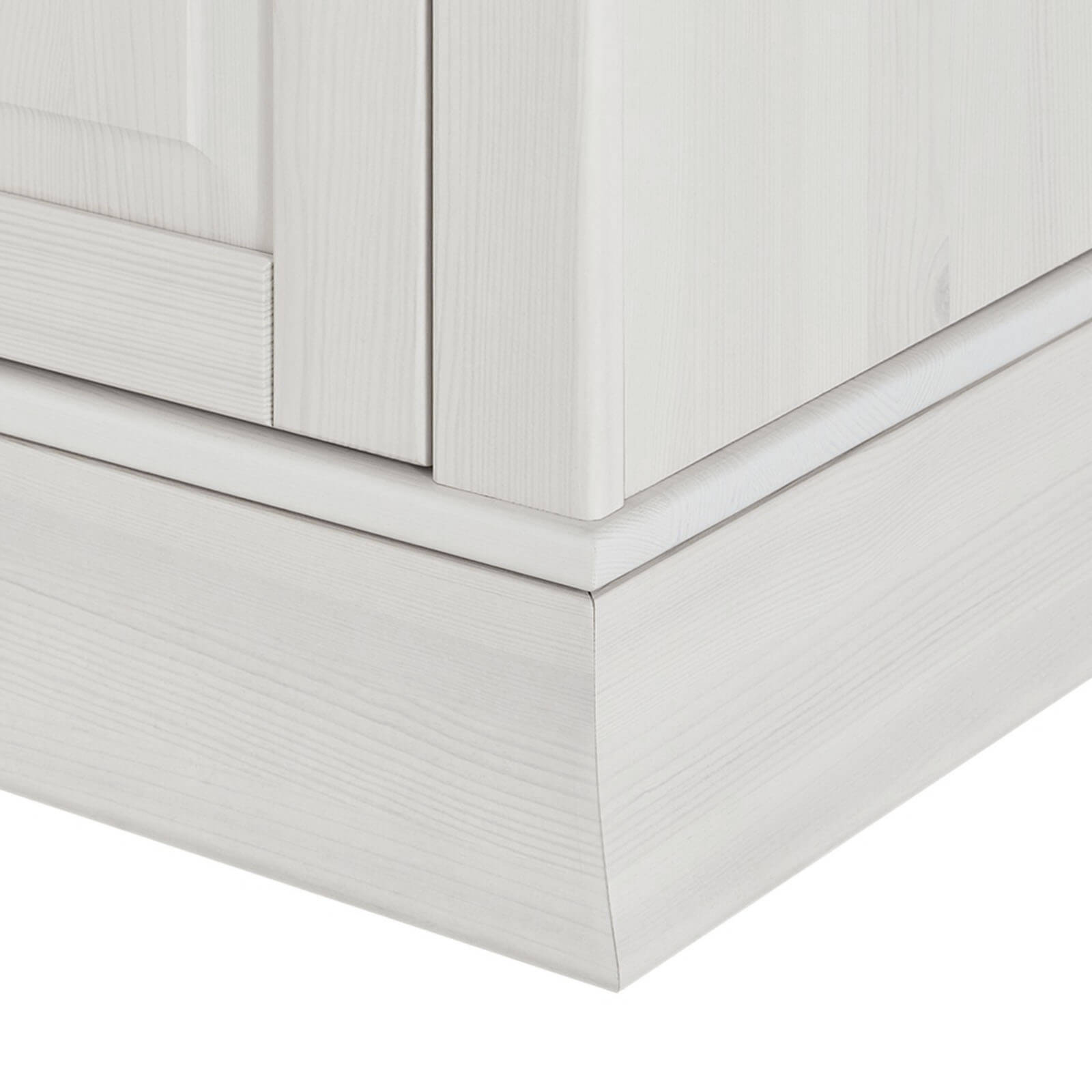 Комод "Бостон" 4+2 с откидной крышкой (белый воск)