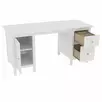 Стол письменный "Кантри" 12 (белый лак)