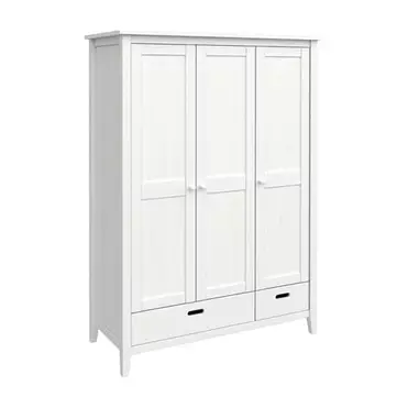 Шкаф белый "Сиело" 3-х дверный 77319