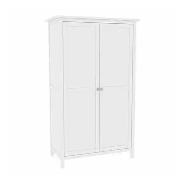 Шкаф для одежды "Кантри" 20 (белый лак)