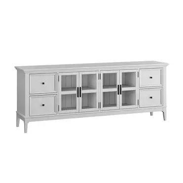 Тумба ТВ "Квадро-С" 44 (белый лак)