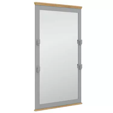 Зеркало «Рандеву» 002 (серый 7042/антик 24)