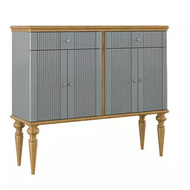 Тумба «Рандеву» 42  (белый лак/антик 24) 