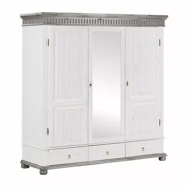 Шкаф "Хельсинки" 3SPGT (серый)