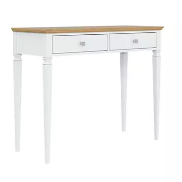 Консоль "Ольса" 02 (1000) (белый лак-антик 24)